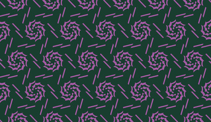 Purple color Pattern with abstract geometric design. Vector seamless illustration. Design for your interior wallpaper, fashion print, business presentation.
