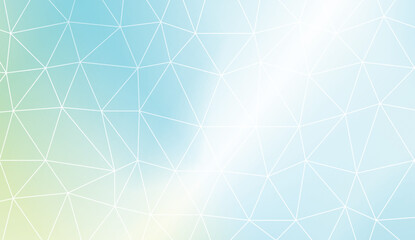 Blurry triangle texture. Design for flyer, wallpaper, presentation, paper. Vector illustration. Light Gradient Abstract Background.