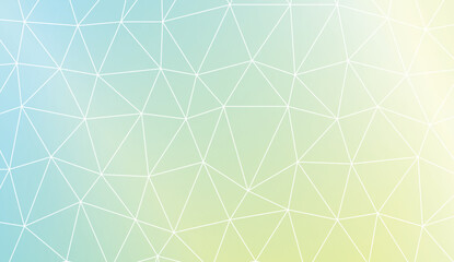 Fototapeta premium Modern elegant background with polygonal elements. For your business, presentation, fashion print. Vector illustration. Creative gradient color.