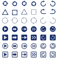 イラスト素材：いろいろ矢印イラストセット