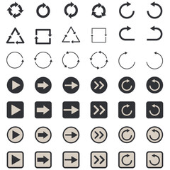 イラスト素材：いろいろ矢印イラストセット