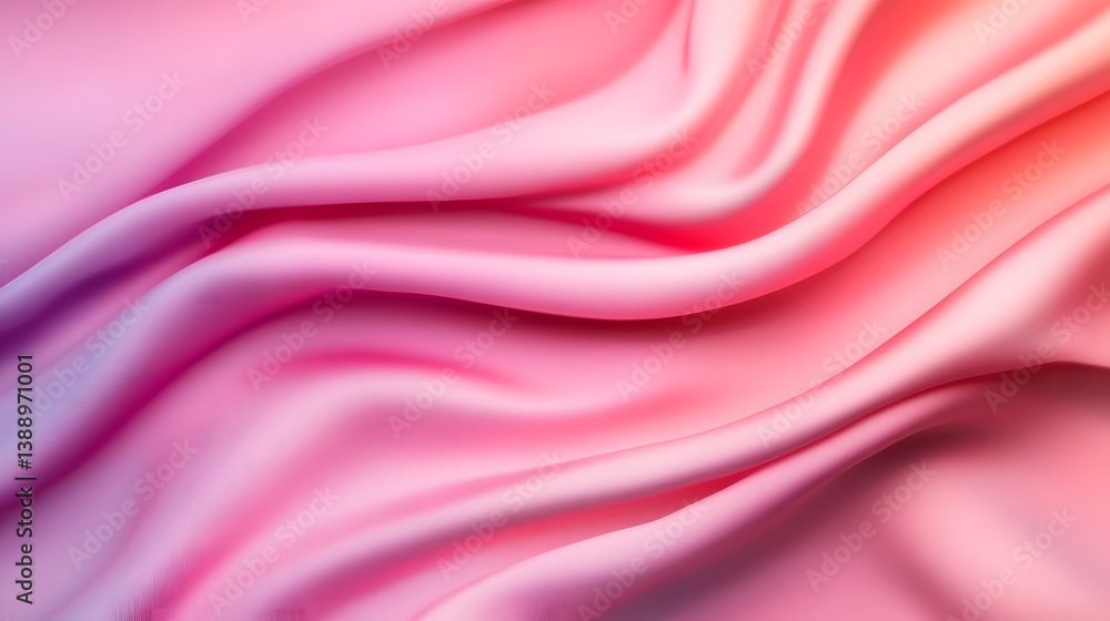 Poster soft and elegant rose pink gradient with subtle glow and smooth texture