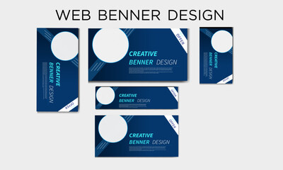 web benner template design.
