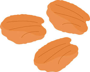 Pecan Illustration