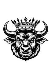 head of a bull