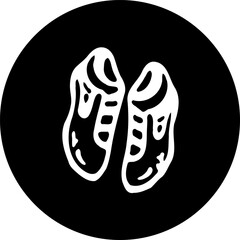 Athletic Footwear Icon for Sporting Activities