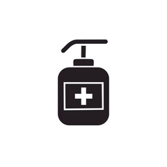 Obraz premium hand sanitizer bottle 