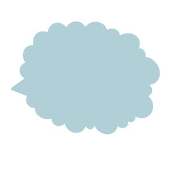 cloud speech bubble