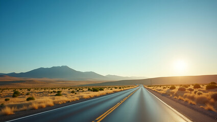 Fototapeta premium Present July 4th road trip ideas featuring scenic highways engaging travel stops and dynamic itineraries that inspire adventurous exploration cultural discovery and national heritage travel with creat