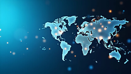 Obraz premium Advanced Visual Narrative: Cross-Border Tokenized Assets, Blockchain-Enabled Representation, Secure Exchanges & Transparent Registries for Global Asset Transfers