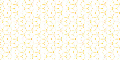 Vector seamless pattern with hexagon square cube geometric pattern shapes grid metal element texture design. abstract tiles gradient science web tech connection triangle diamond honeycomb hexagon art.