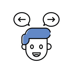 Behavior  Vector icon