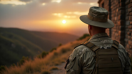 Refined commemorative imagery honoring veterans exemplary service sacrifice legacy showcasing military excellence patriotic tribute dignified remembrance inspiring commitment in  Photo Stock  Concept 