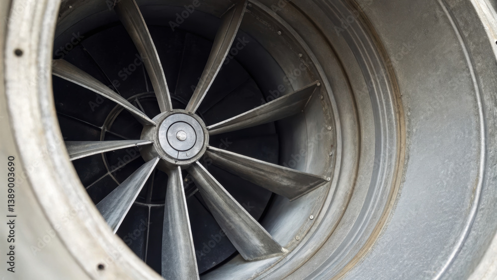 Aufkleber intricate design of air duct showcases advanced engineering principles and efficient airflow dynamic
