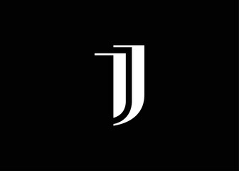 Luxury JJ letter logo mark