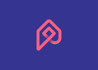 House logo with p/q