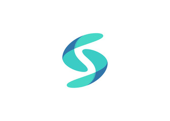 S letter logo mark