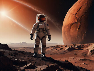 Shadows stretch long on distant plains