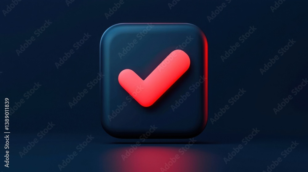 Poster a glowing red heart icon on a black background symbolizing love and connection in a digital communic