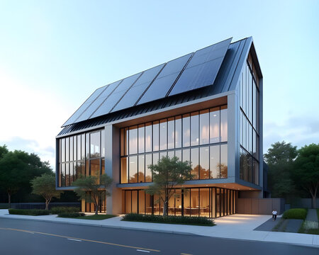 Solar panel for commercial business or home