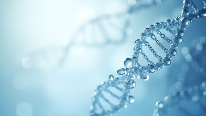 Modern Minimalist Wallpaper Design: Clinical Genomics Inspired Patterns with Generous Negative Space for Data Visualization in Medical Research & Diagnostics
