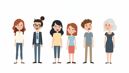 Fototapeta premium Flat Modernize Photo Stock Archives: AI Multi-Agent Collaboration for Automated Image Grouping & Robust Digital Asset Integration in Cute Vector Style