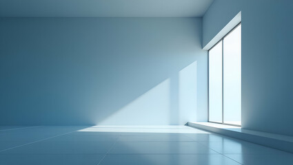 Obraz premium Minimalist Wallpaper Artwork: Expansive Empty Space Illustrating Real-Time Fraud Prevention with AI-Driven Analytics and Advanced Digital Security for Modern Financial Environments