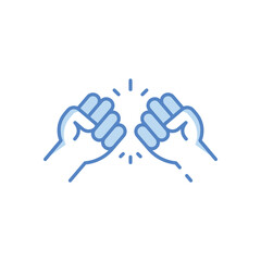 Conflict Resolution Vector icon