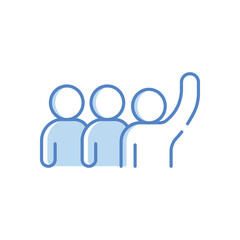 Leadership  Vector icon