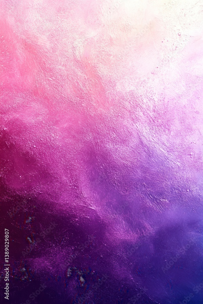 Poster abstract textured background with gradient of vibrant pink purple and blue hues creating a dreamy an