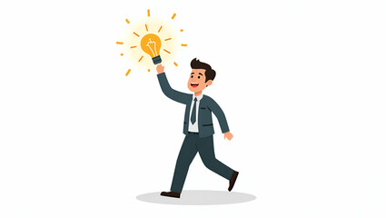 Flat Dynamic digital visualization illustrating future proof business models embracing digital innovation agile strategies adaptive technologies to sustain competitive market leadership in  Simple fla