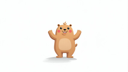 Fototapeta premium Flat Upgrade photo stock collections by applying disruptive innovation strategies that refine image curation techniques and transform digital asset management in Simple flat cute vector illustration 
