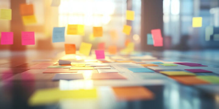 Creative 3D Design of Business Plan with Focus on Goals, Service Delivery, and Client-Centric Strategy for Business Development