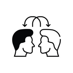 Empathy  Vector icon