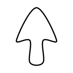 シンプル　カーソル　矢印