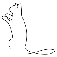 Cat Line Art
