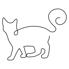 Cat Line Art