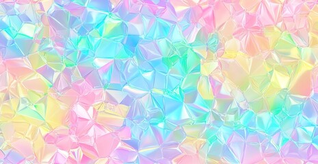 Colorful, shattered crystal abstract background