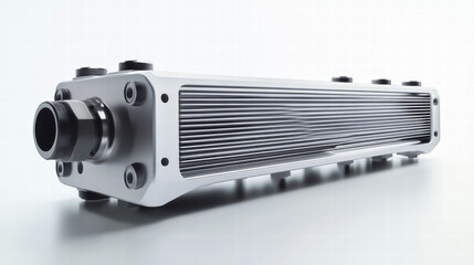 Advanced Metallic Equipment: An intricate macro shot of cutting-edge industrial equipment, demonstrating a mastery of mechanics and design, with gleaming surfaces.