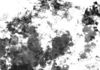 Abstract grunge black and white distressed texture background, Isolated on transparent background, PNG	