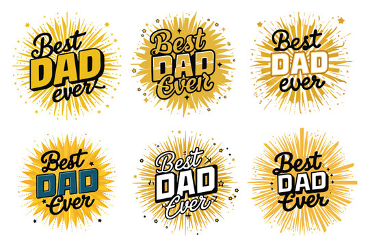 Best dad ever  t shirt template   