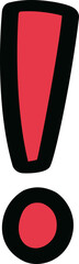red exclamation sign 