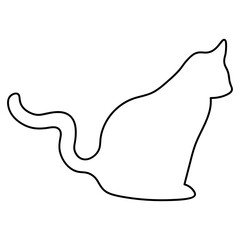 Cat Line Art