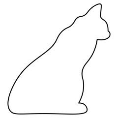 Cat Line Art