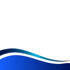 Modern Gradient Wavy Footer