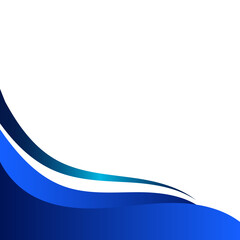 Modern Gradient Wavy Footer