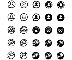 Viber icon set 