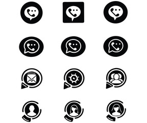 Viber icon set 