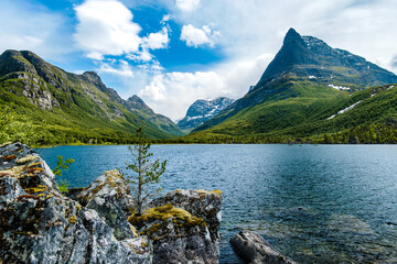 Innerdalen valley in Norway