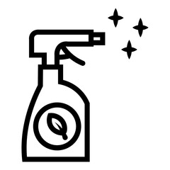 Eco Friendly Cleaning Icon
